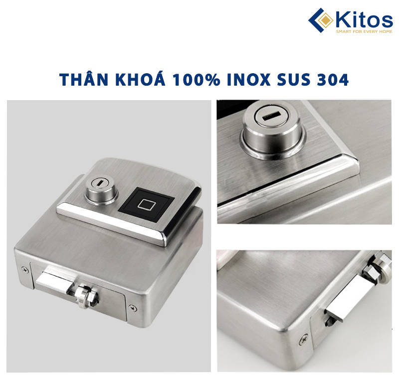 Khóa vân tay 2 chiều Kitos KT-DL02 Pro5