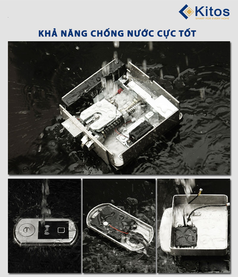 Khóa vân tay 2 chiều Kitos KT-DL02 Pro7