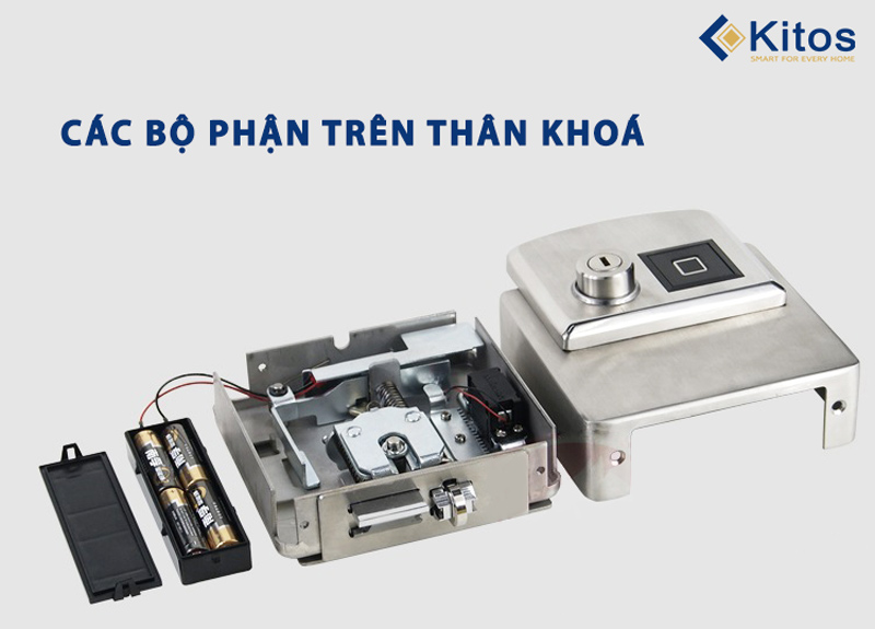 Khóa vân tay 2 chiều Kitos KT-DL02 Pro8