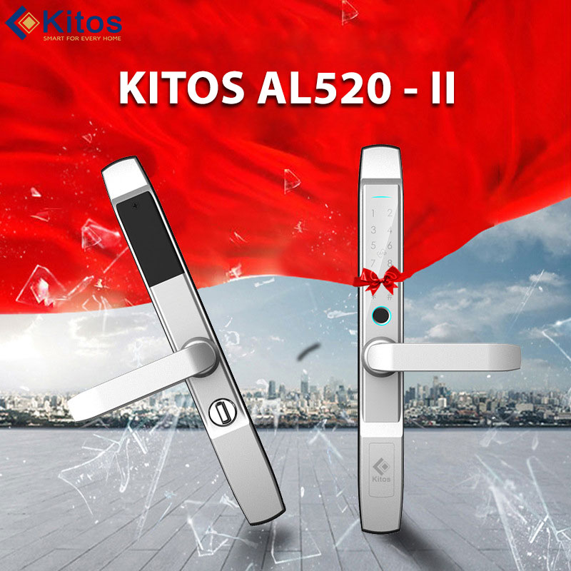 Khóa vân tay cửa nhôm Kitos KT-AL520-II Plus6